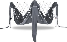 Cort de petrecere / pavilion CAPRI, 3x3m, antracit Casaria
