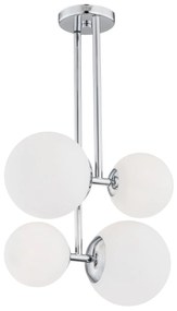 Lustra aplicata design modern ASPEN crom