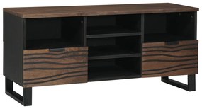 vidaXL Dulap TV 100x33.5x46 cm din lemn masiv și prelucrat