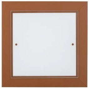 Argon 1872 - Plafonieră TABOR 4xE27/15W/230V 52x52 cm teracotă