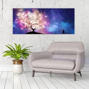 Tablou - Raborele spațial (120x50 cm)