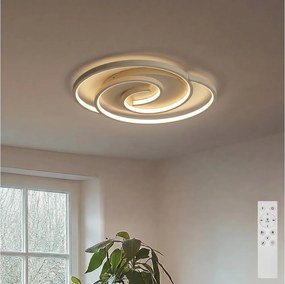 BRILAGI - plafonier LED dimabil VELO LED/70W/230V 38x47,8 cm bej + telecomandă