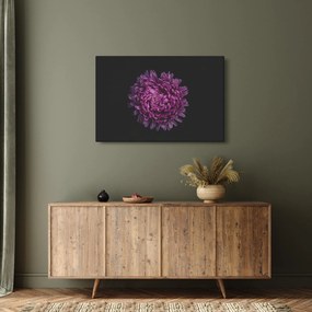 Tablou cu floare violetă (90x60 cm)