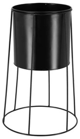Suport pentru ghiveci Esschert Design Planter, negru