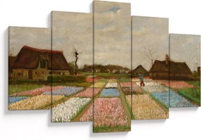 Tablou - Vincent van Gogh, Flower Beds in Holland, reproducere (150x105 cm)