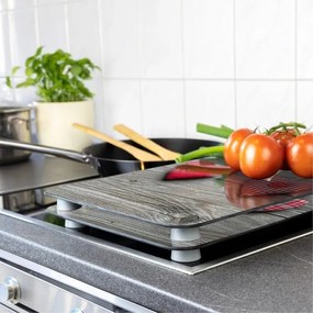 WENKO 2521481100 - Placă de acoperire 30x52 cm multicoloră/gri/transparentă