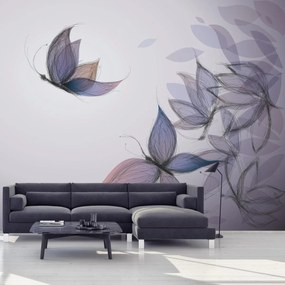 Fototapet - Desen fluturi (147x102 cm)