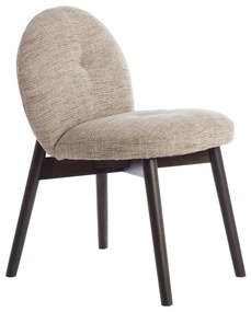 Set de scaune de sufragerie bej 2 buc. tapițat Sinosa – Light &amp; Living