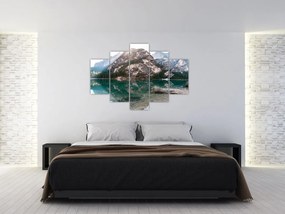 Tablou cu lac montan (150x105 cm)