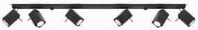 Sollux SL.0460 - Spot MERIDA 6xGU10/40W/230V negru