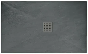 Cadita dus dreptunghiulara Rea Rock 90x120 gri