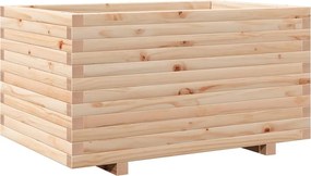 vidaXL Jardinieră de grădină, 90x60x49,5 cm, lemn masiv de pin
