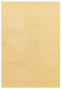 Covor galben 160x230 cm Muse Yellow Geometric – Asiatic Carpets