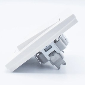 Intrerupator cap cruce Karre Plus Panasonic, ST, alb