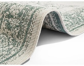 Covor adecvat pentru exterior NORTHRUGS Borbon, 120 x 170 cm, verde-crem