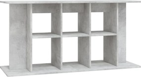 vidaXL Suport pentru acvariu, gri beton, 120x40x60 cm, lemn stratificat