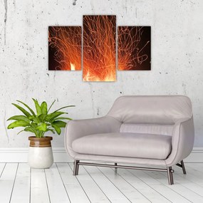 Tablou cu focul (90x60 cm)