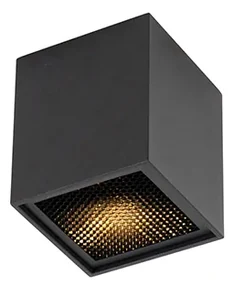 Spotlight de design negru - Qubo Honey