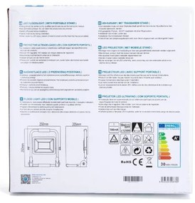 Proiector LED portabil LED/30W/230V IP44 Aigostar