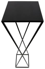 Suport de flori 100x24 negru