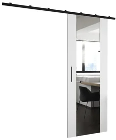 Uși culisante 90 cm Zodiac II (alb mat). 1074269