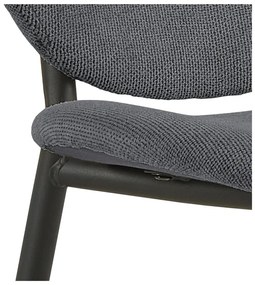 Scaun de dining gri antracit Cliff – Actona