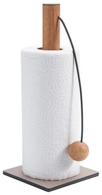 Suport vertical pentru prosoape de bucătărie din hârtie gri ø 13 cm Bull – LIND DNA