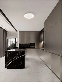 Plafoniera LED design modern EPOSI alba D-40cm