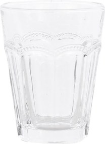 Pahar cu model perlat, H11 cm, Antoinette