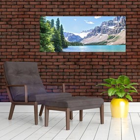 Tablou - Lac Alpin (120x50 cm)