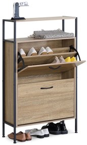 Botnik cu rafturi G1007 OAK, stejar