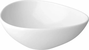Lavoar asimetric alb pe blat Cersanit Moduo 44 cm