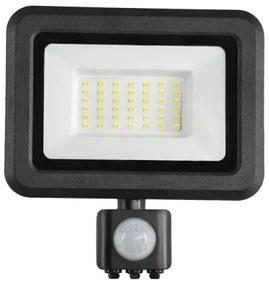 Proiector LED cu senzor LED/30W/230V 4000K IP44