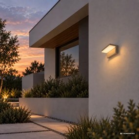 Rabalux 77219 - aplică de perete pentru exterior cu LED ZARAGOZA LED/9W/230V IP54 bej