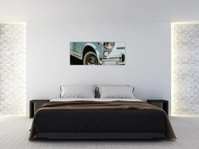 Tablou - mașina retro Fiat (120x50 cm)