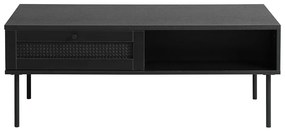 Măsuță de cafea neagră 60x110 cm Pensacola – Unique Furniture