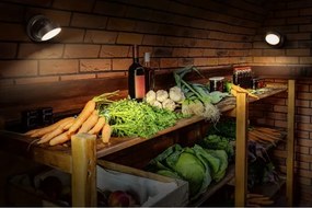 Osram - Lampă de perete LED reîncărcabilă reglabilă NIGHTLUX LED/1,8W/5V neagră