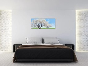 Tablou cu copaci (120x50 cm)