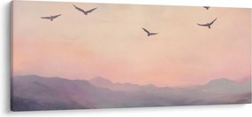 Tablou - Stol de păsări II. (120x50 cm)