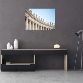 Tablou pe sticlă - Vatican (70x50 cm)