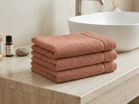 Prosop de maini Classic mic 30x50 cm maro, 100% bumbac