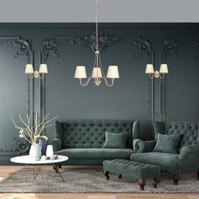 Lampă de perete MALBO 2xE27/15W/230V bej