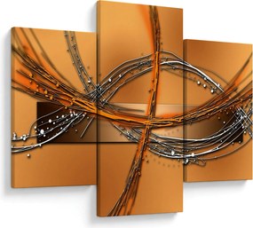 Tablou abstact (90x60 cm)