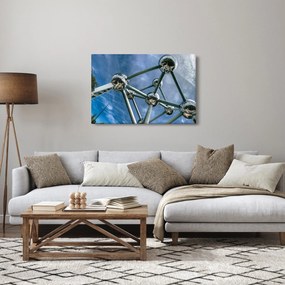 Tablou- atomium la Bruxelles (90x60 cm)