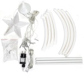 Aigostar - Decorațiune LED de Crăciun pentru exterior, 120 cm, LED/3,6W/230V, IP44, lumină albă rece