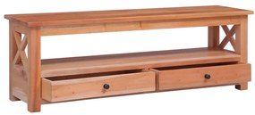 283840 vidaXL Comodă TV, 120 x 30 x 40 cm, lemn masiv de mahon