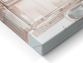 Tablou 60x80 cm Café de Fleurs – Styler