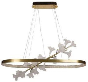 Lustră LED dimabilă pe cablu LED/55W/230V 3000-6500K + telecomandă