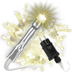 Garth Lanț LED de Crăciun - 18 m, 200 diode, alb cald