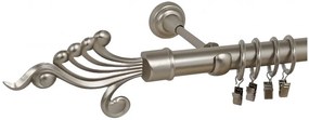 Galerie simpla VENUS 25mm CROM MAT (Alege marime: 200 cm)